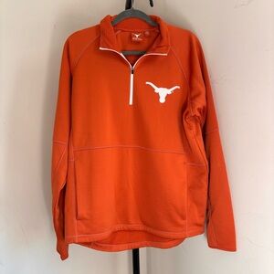 Men's Orange Pullover Jacket